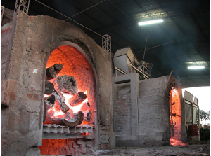 horno tradicional de yerbatera en Misiones, Argentina